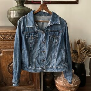 VINTAGE JCP Denim Jacket 100% Cotton